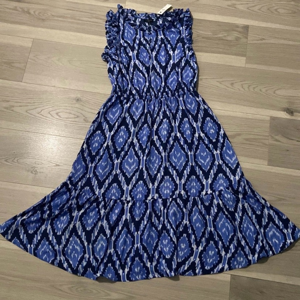 Talbots Pattern Dress Size 2P NWT